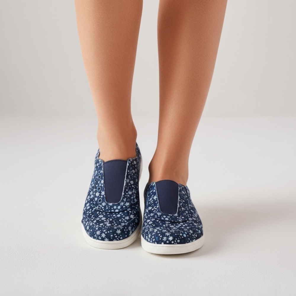 NWT Spenco Orthotic Canvas Slip-On 8.5